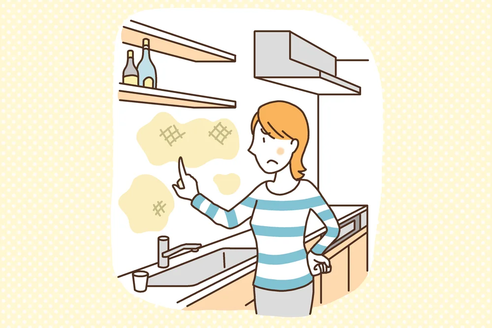 くらしの”あるある”：キッチンの壁ってどうしても汚れやすい。キレイを保つには？