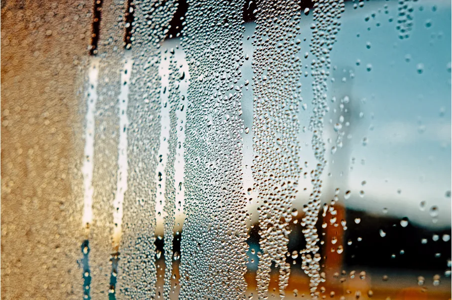 家は湿気がこもりやすく、結露が生じやすい