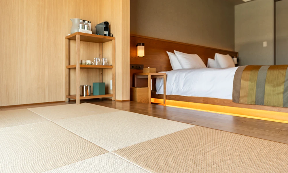 富士山三島東急ホテル : 畳おもて：ダイケン健やかおもて　小波〈15 白茶色〉