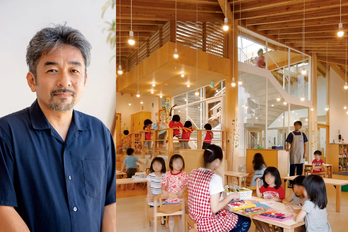 園舎は、もう一人の保育士。子どもを見守り、育てる園舎とは