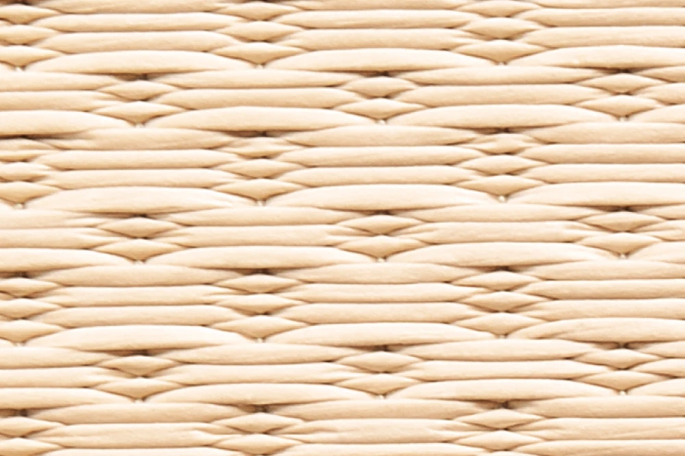 小波シリーズの白茶色の和紙畳