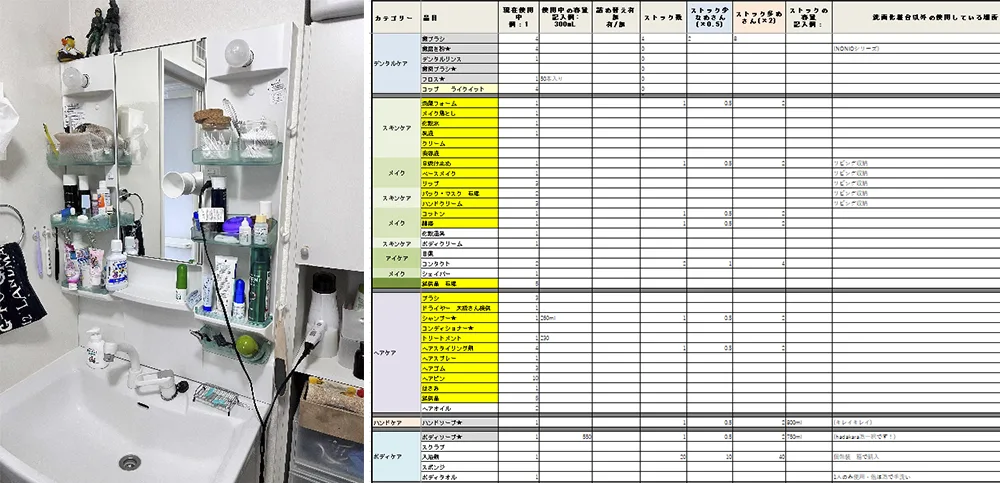 すっきり洗面所収納を目指した収納WGの活動とは？