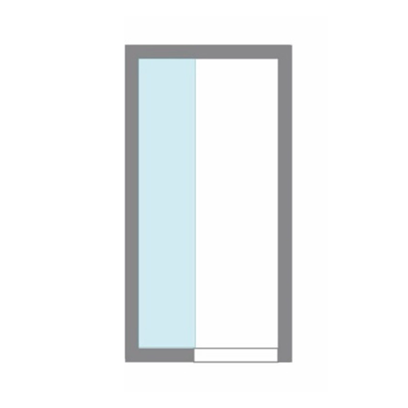 シューズクローク内の可動棚の配置方法:Ⅰ型