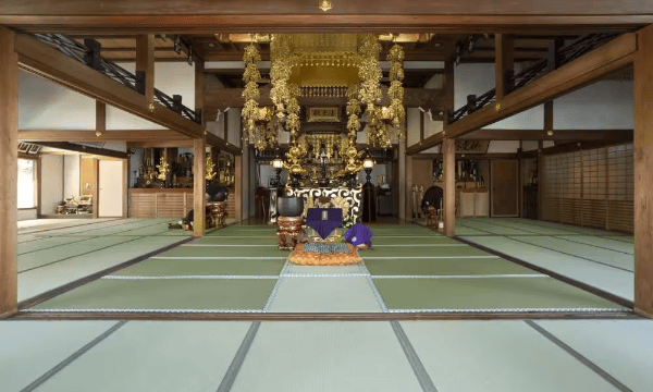 弘安山佛光林 無學寺の畳の部屋