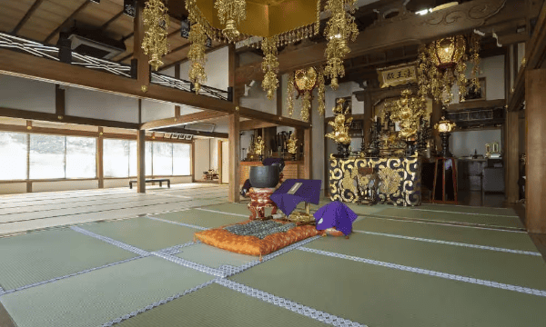 弘安山佛光林 無學寺の畳の部屋