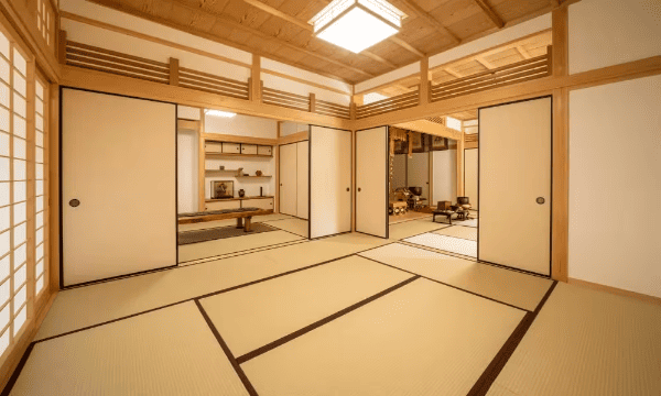 貞照寺の畳の部屋