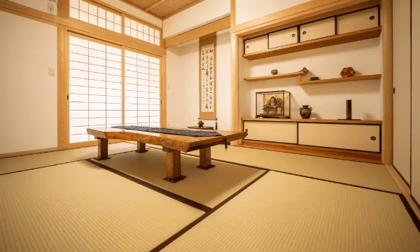 貞照寺の畳の部屋