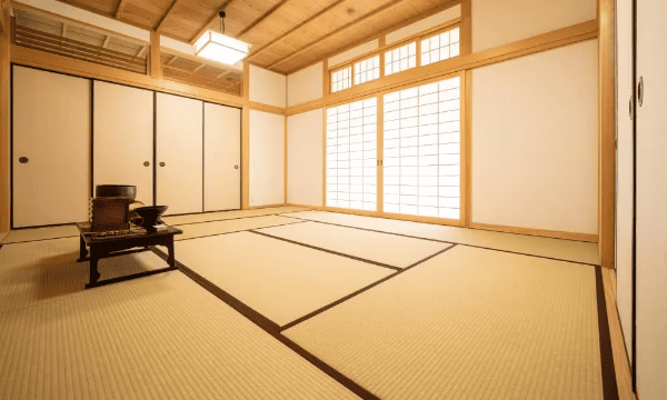 貞照寺の畳の部屋
