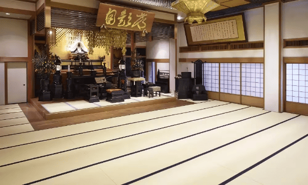 上行寺の畳の部屋