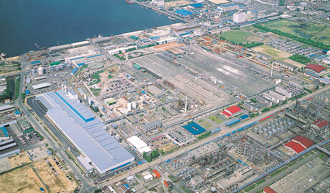 岡山工場 航空写真