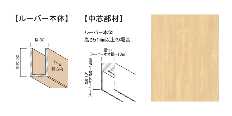 〈UB71（御山杉柄）〉