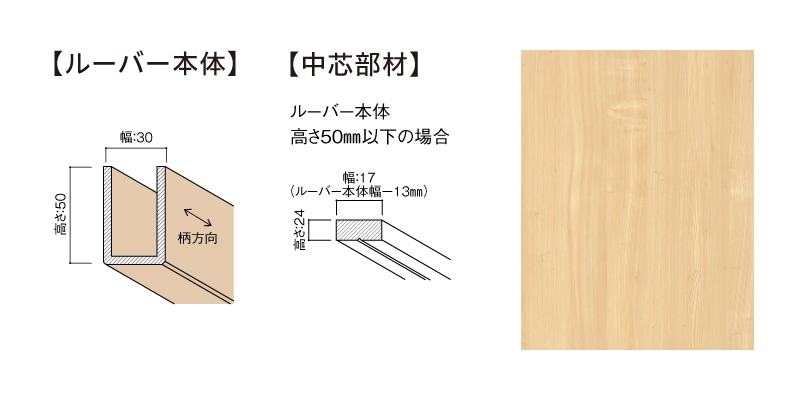 〈UB71（御山杉柄）〉