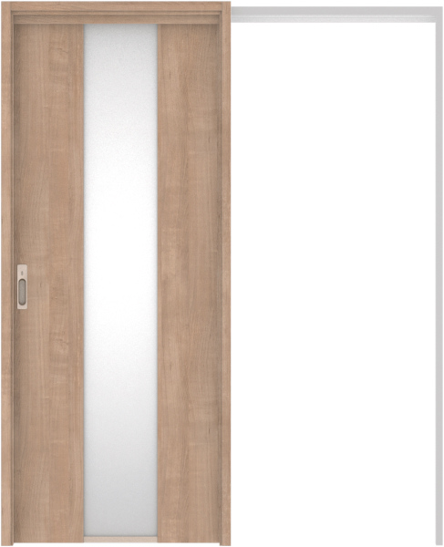 リビングドア　ハピア　吊戸・引込　扉セット　Ｇ５デザイン　１４５０幅用　２０００高　〈トープグレー〉　左右兼用　カマ錠付　間仕切錠　ラクラクローズ付用