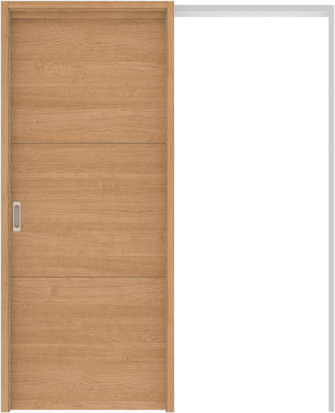 リビングドア　ハピア　吊戸・引込　扉セット　Ｕ４デザイン　１６４５幅用　２０００高　〈ティーブラウン〉　左右兼用　空錠　ラクラクローズ付用