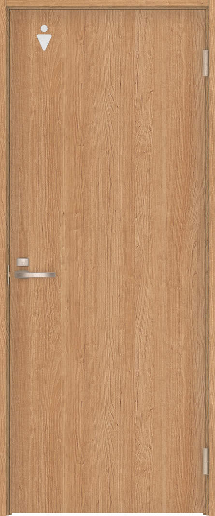 ハピア　パブリック　片開きドア　扉セット　１Ｔデザイン　８５０幅　２０００高　〈ティーブラウン〉　左開き　錠付　間仕切錠　Ｎスタンダード丁番