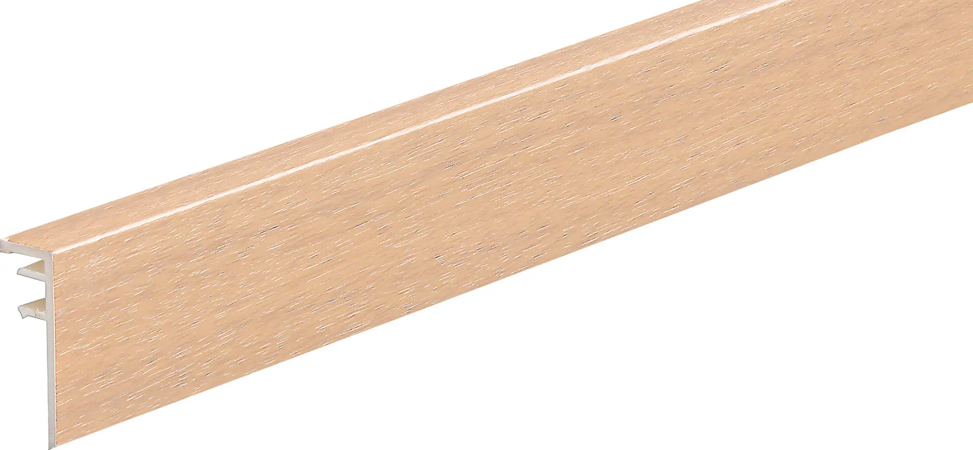 壁材　スタイルアート　ハンギングタイプ　納め部材　見切（木口カバー付）　〈ミルベージュ柄〉