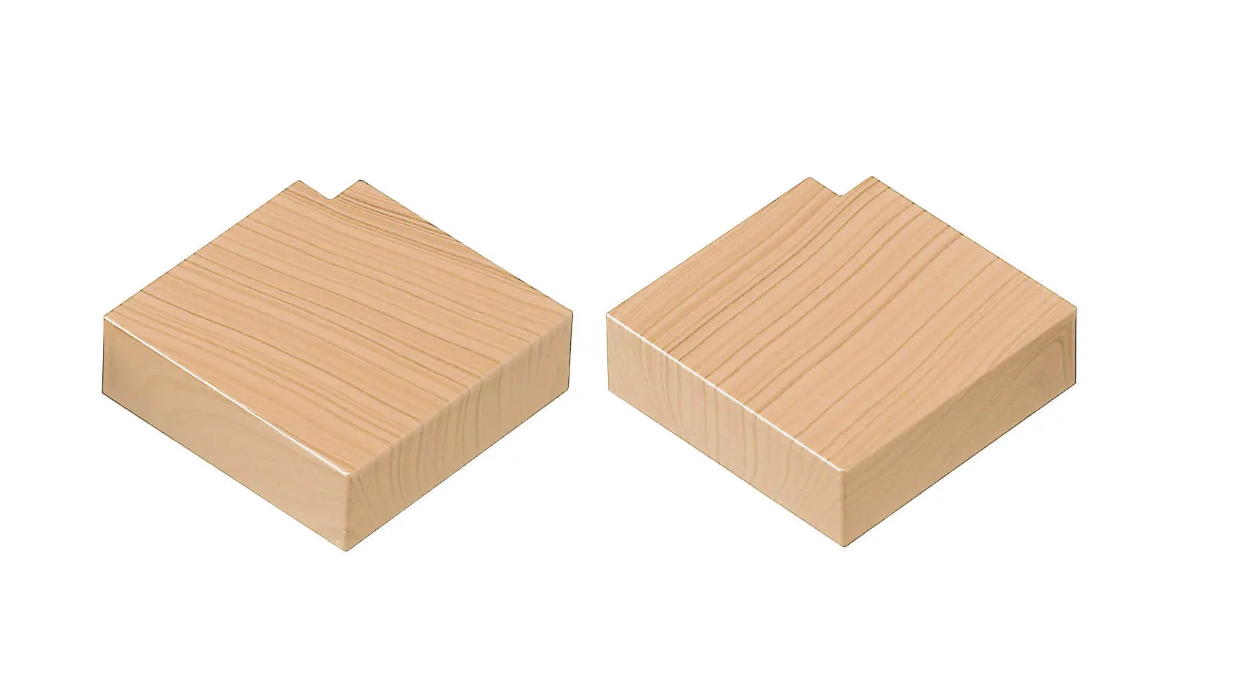 壁材　スタイルアート　ハンギングタイプ　納め部材　コーナーカバーＡ　〈ミルベージュ柄〉