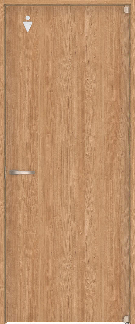 ハピア　パブリック　片開きドア　扉セット　１Ｔデザイン　８５０幅　２０００高　〈ティーブラウン〉　右開き　空錠　ピボット丁番