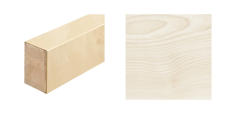 ハピアフロア玄関造作材 銘木柄 上り框（芯あり）1,950㎜〈コットンベージュ〉