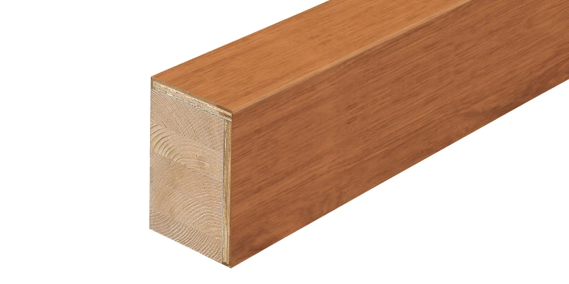 ハピアフロア玄関造作材 銘木柄 上り框（芯あり）1,950㎜〈ラスティックブラウン〉