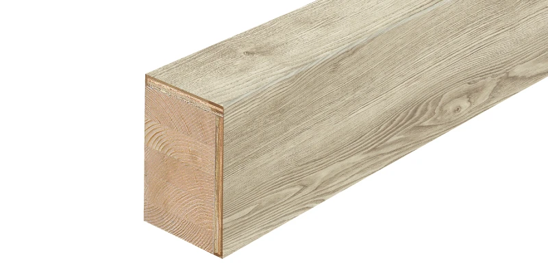 ハピアフロア玄関造作材 銘木柄 上り框（芯あり）1,950㎜〈スモークグレー〉