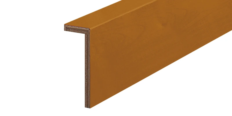 ハピアフロア玄関造作材 銘木柄 上り框（L型）2,950㎜〈チェリー柄〉