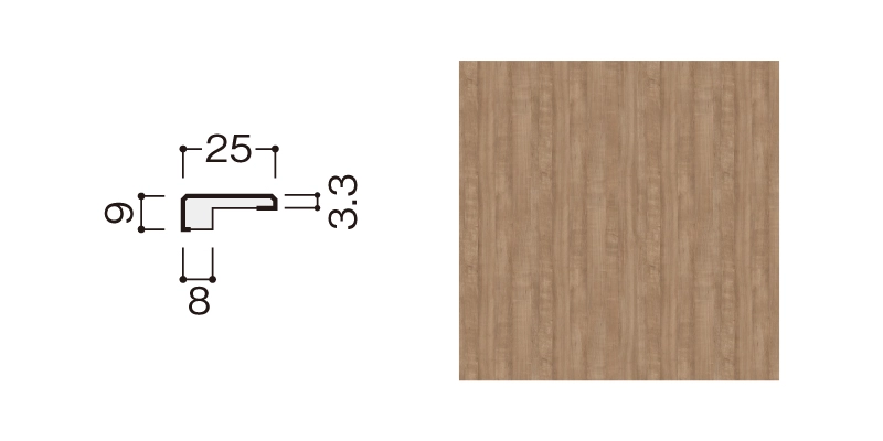 〈トープグレー柄〉