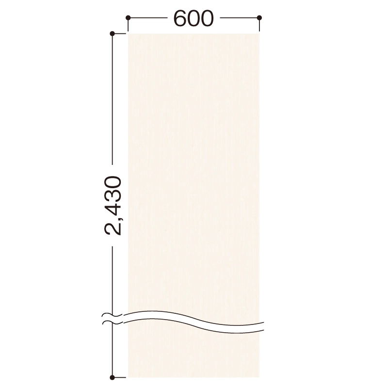 オトカベボーダーＷ６００タイプ　〈モノホワイト〉