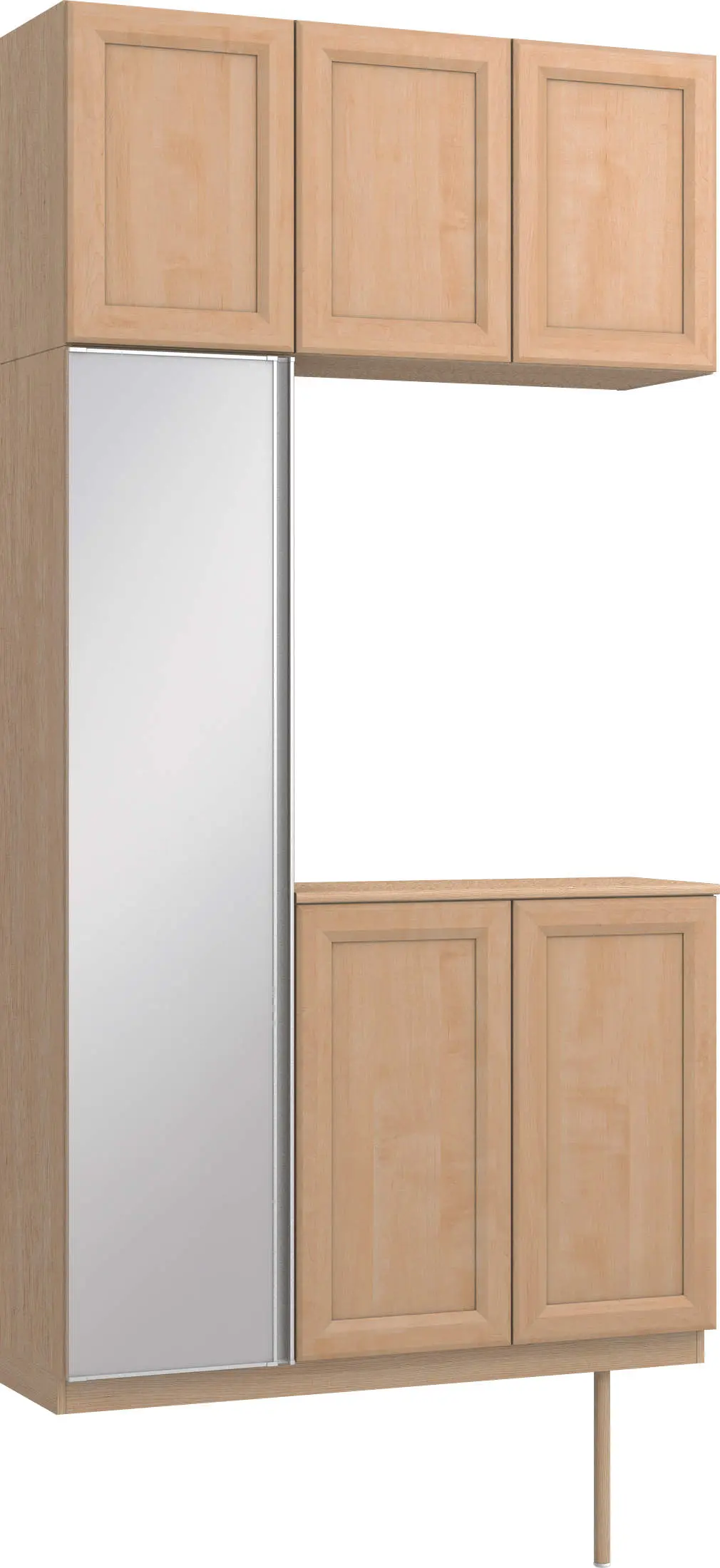 〈ミルベージュ柄〉