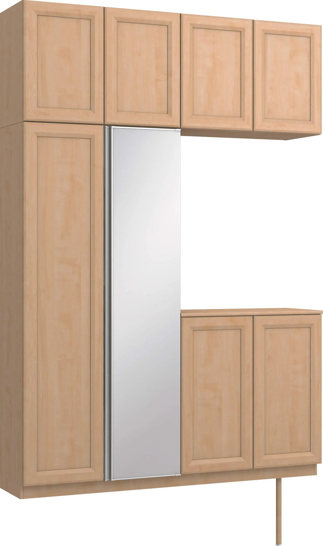 〈ミルベージュ柄〉