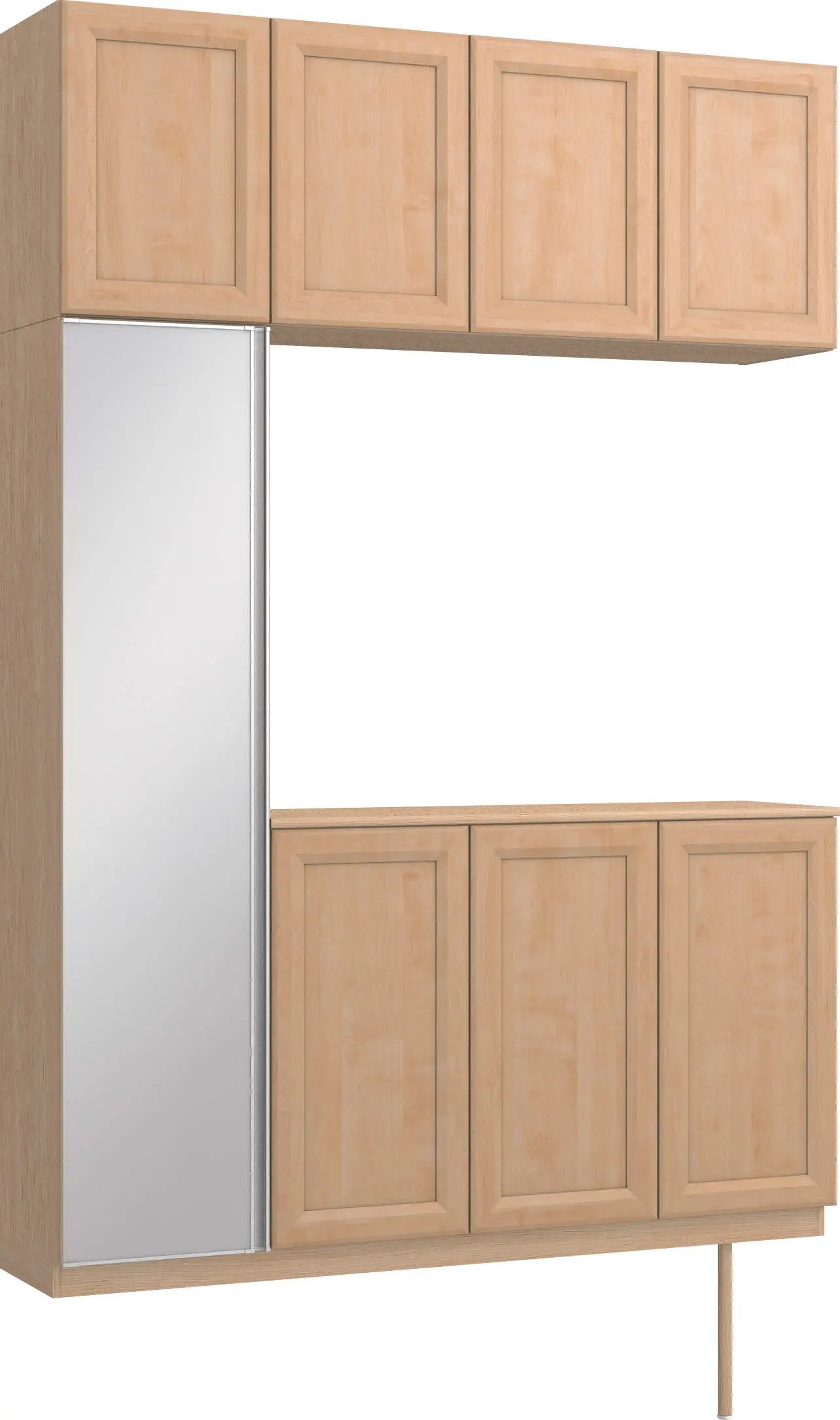 〈ミルベージュ柄〉