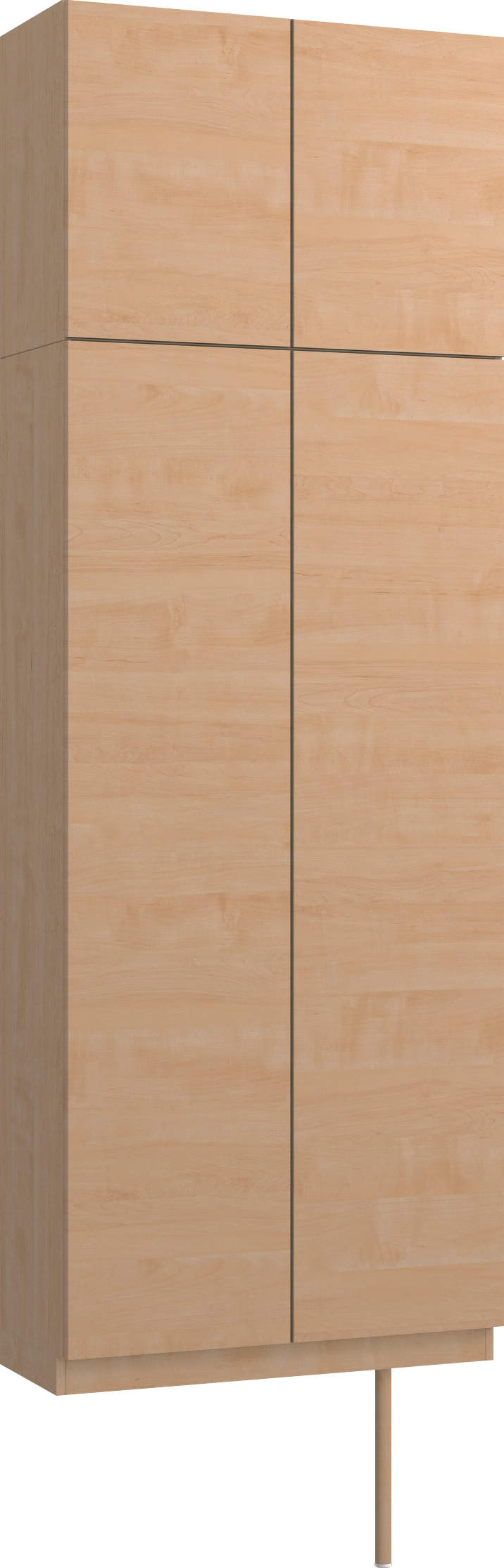 玄関収納　イエリア　開き戸ユニット　フラット横木目　Ｓ２４　トールＰＬＡＮ　シューズ収納　ウッド扉　８００幅　〈ミルベージュ柄〉　ハンドルレス