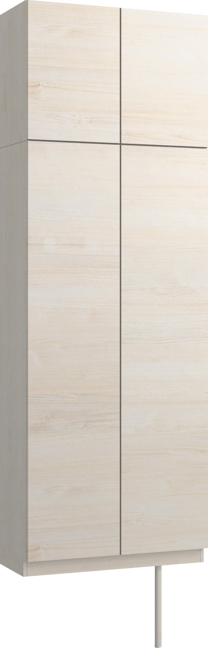 玄関収納　イエリア　開き戸ユニット　フラット横木目　Ｓ２４　トールＰＬＡＮ　シューズ収納　ウッド扉　８００幅　〈ネオホワイト柄〉　ハンドルレス