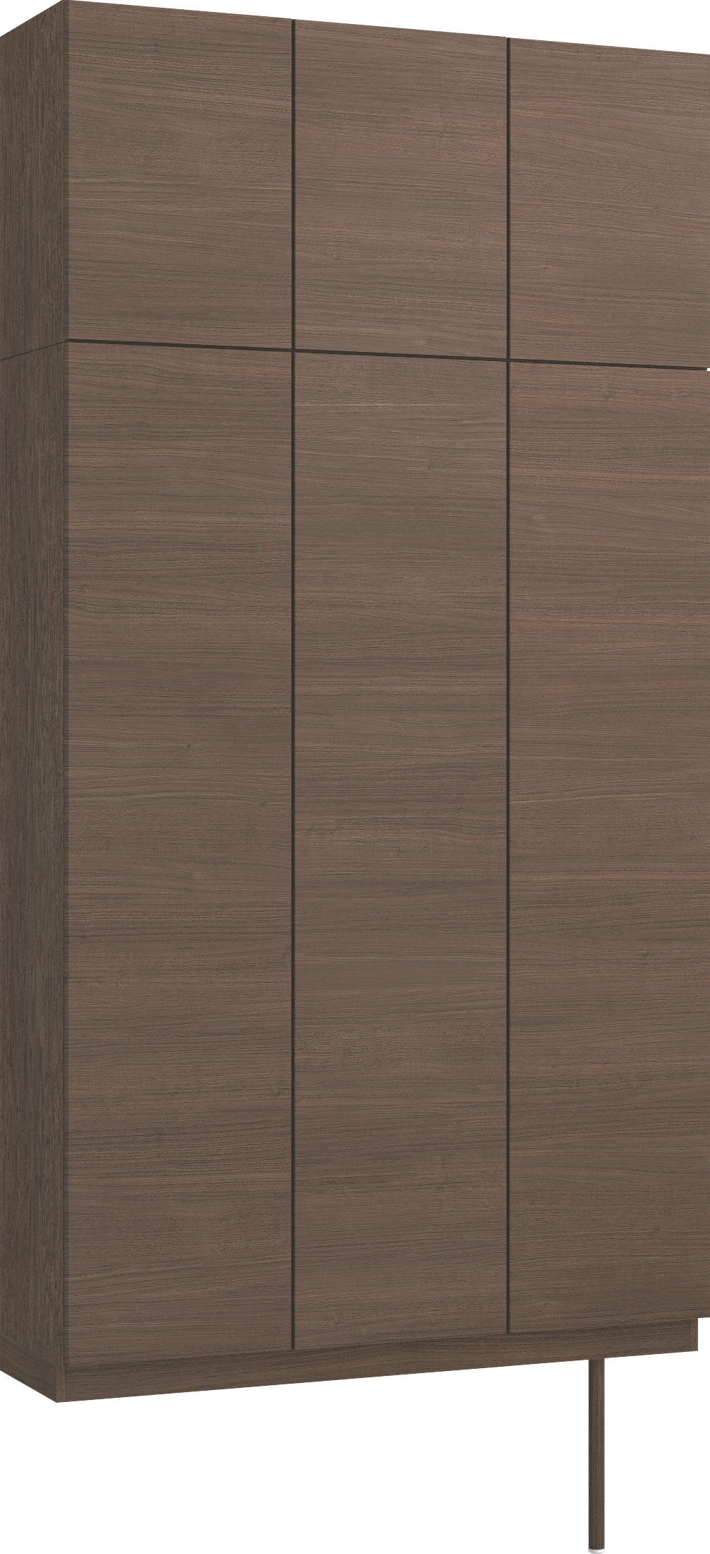 玄関収納　イエリア　開き戸ユニット　フラット横木目　Ｓ３０　トールＰＬＡＮ　シューズ収納　ウッド扉　１２００幅　〈ダルブラウン柄〉　ハンドルレス