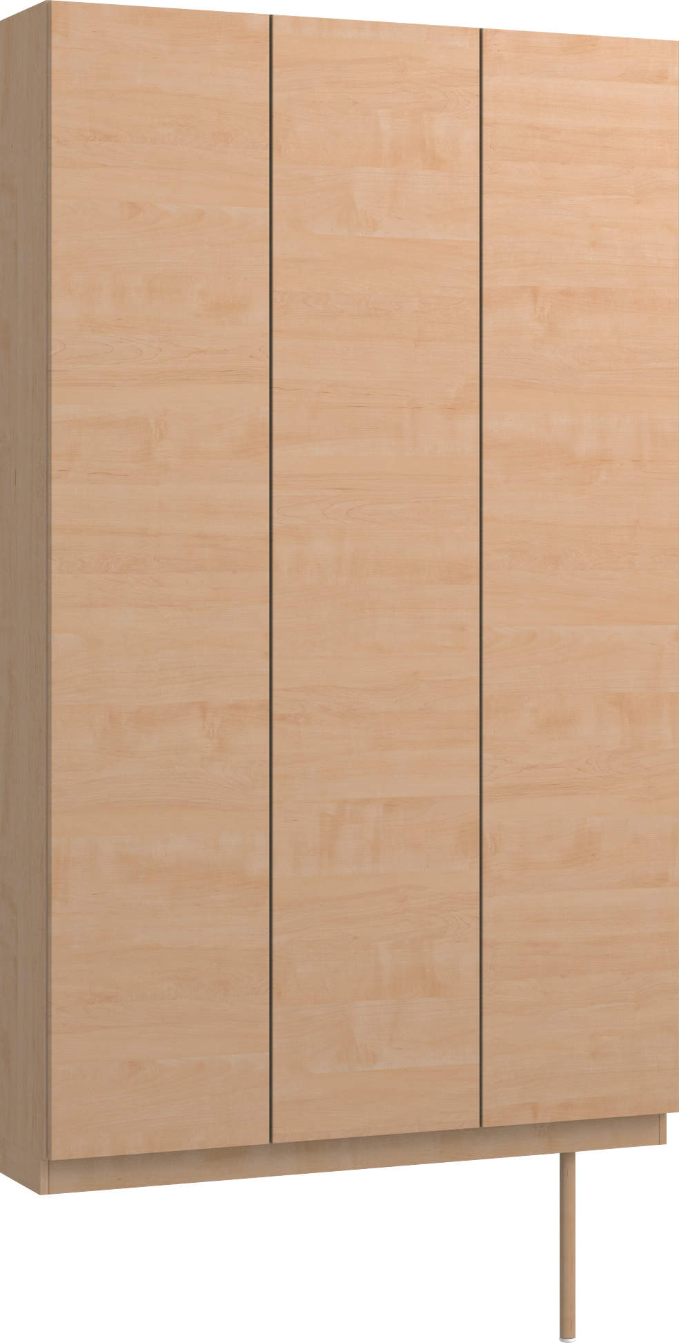 玄関収納　イエリア　開き戸ユニット　フラット横木目　Ｓ９７　トールＰＬＡＮ　ロング収納Ａ　ウッド扉　１２００幅　〈ミルベージュ柄〉　ハンドルレス