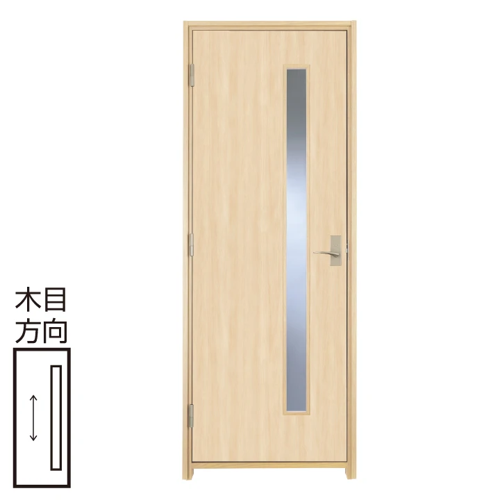 防音ドア[アドバンス(A)防音タイプ]   扉 A25デザイン 幅780 高2100〈クリアベージュ〉右・左開き兼用