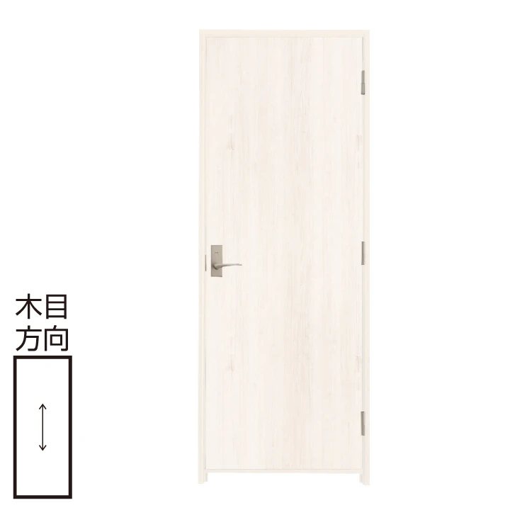 防音ドア[アドバンス(A)防音タイプ]   扉 A00デザイン 幅780 高2100〈ネオホワイト〉右・左開き兼用
