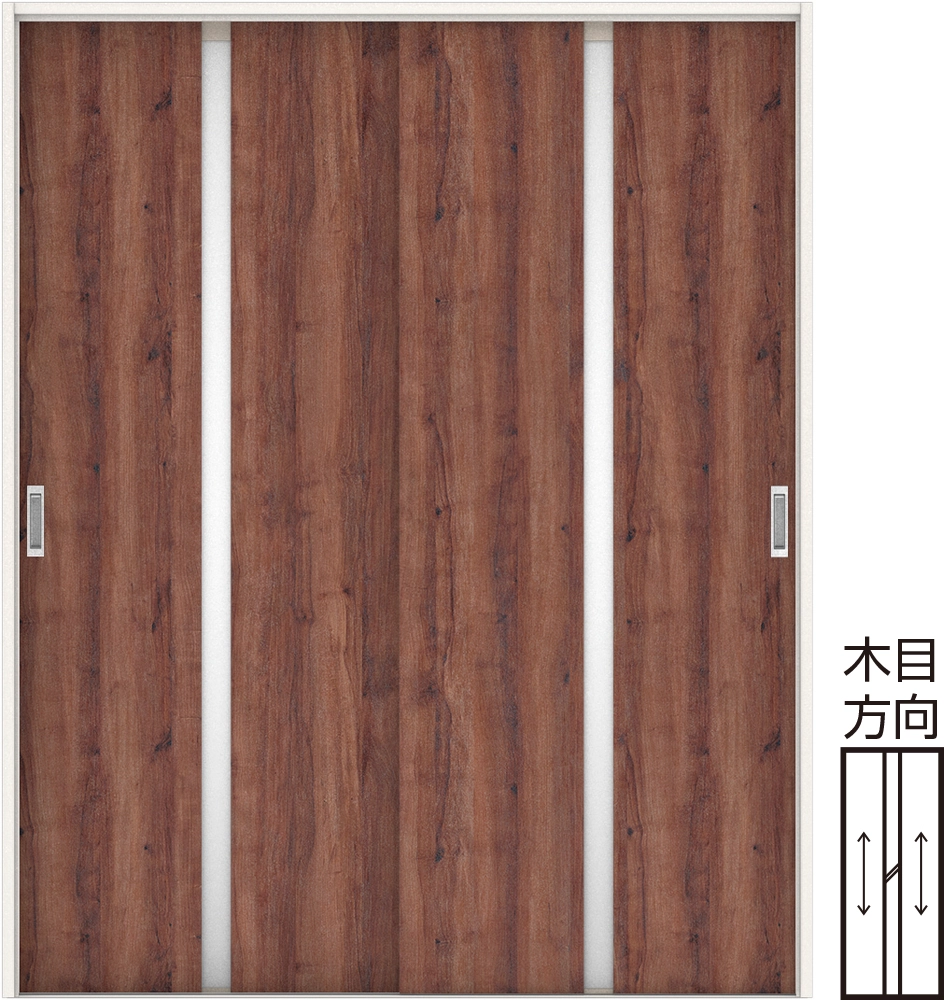 2P\n写真は〈ワインブラウン〉