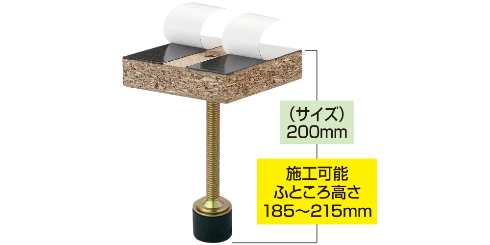 ＤＡＤスペースＳシリーズ　ＤＡＤユカＥボルト２００Ｌ