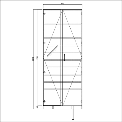 玄関収納・下駄箱 - hapia 玄関収納 開き戸ユニット - 開き戸ユニット