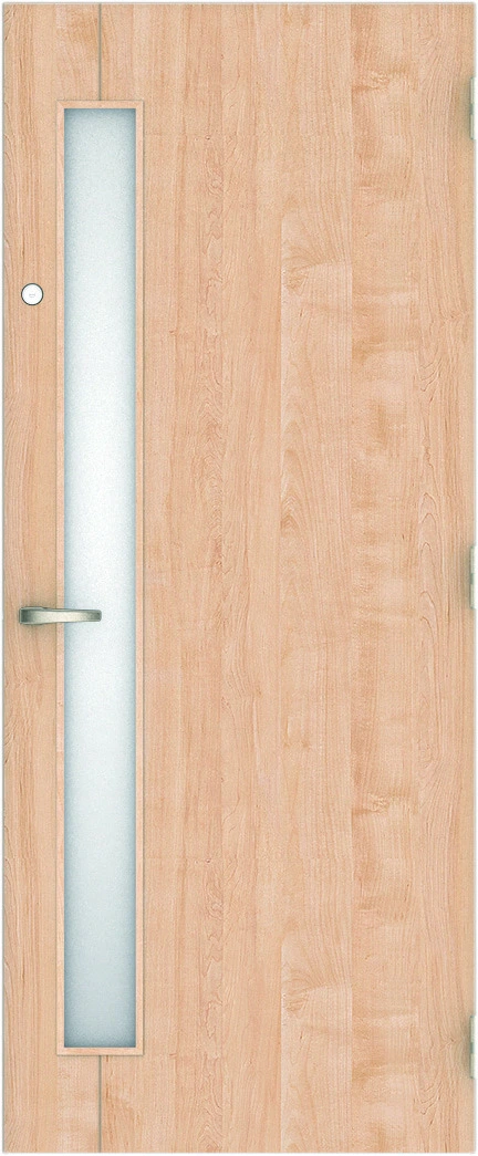おもいやりキッズドア　片開きドア　扉　Ｖデザイン　８７５幅　１９００高　〈ミルベージュ〉　左右兼用　（美和ロック本締錠＋両側サムターン錠）用　不燃面材