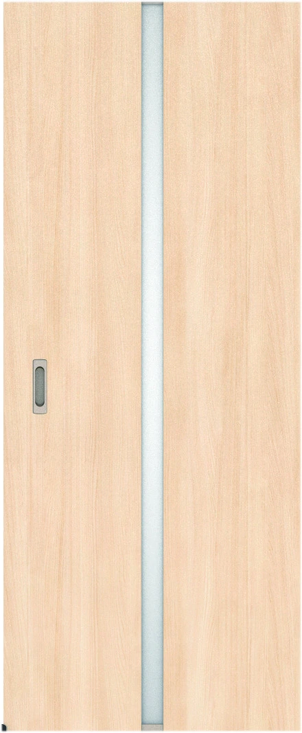 リビングドア　ハピア　アウトセット吊戸　扉　２Ｐデザイン　８３５幅　１８００高　〈クリアベージュ〉　左右兼用　空錠　ラクラクローズ付用