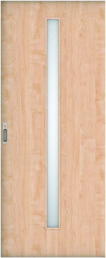 リビングドア　ハピア　引戸・片引　扉　Ｃ４デザイン　８１９幅　２０００高　〈ミルベージュ〉　左右兼用　錠付　ラクラクローズ付