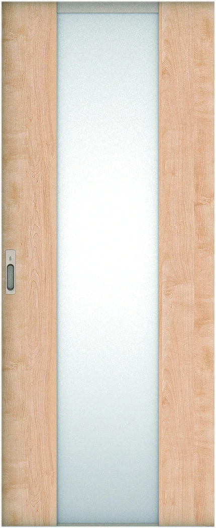 リビングドア　ハピア　引戸・片引　扉　４Ｐデザイン　８１９幅　２０００高　〈ミルベージュ〉　左右兼用　錠付　ラクラクローズ付