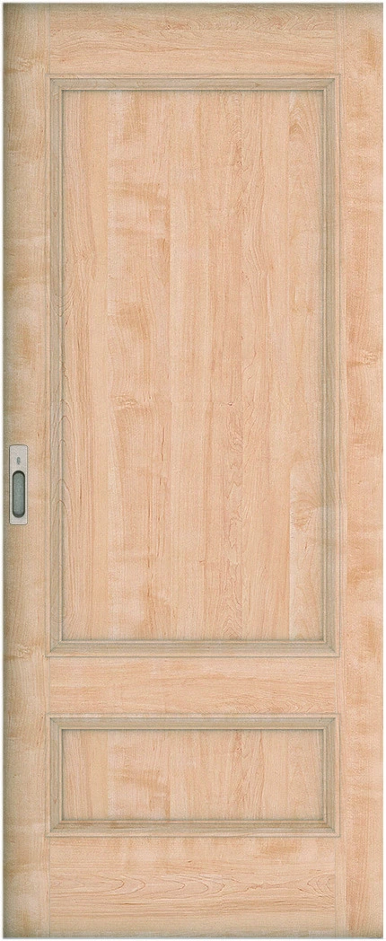 リビングドア　ハピア　吊戸・引込　扉　Ｍ１デザイン　８０８幅　２０００高　〈ミルベージュ〉　左右兼用　錠付　明かり窓付　ラクラクローズ付用