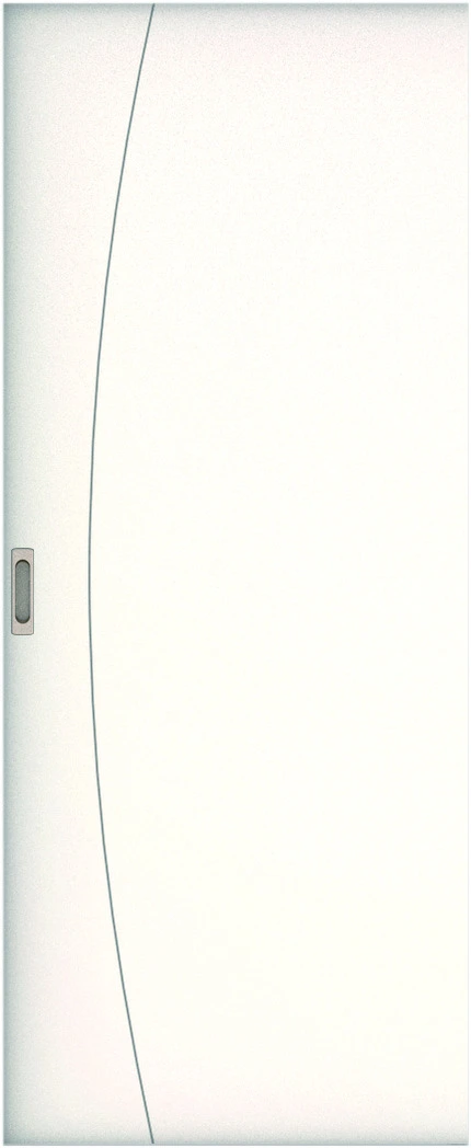 リビングドア　ハピア　吊戸・引込　扉　Ｋ６デザイン　７１０．５幅　２０００高　〈モノホワイト〉　左右兼用　錠なし　ラクラクローズ付用