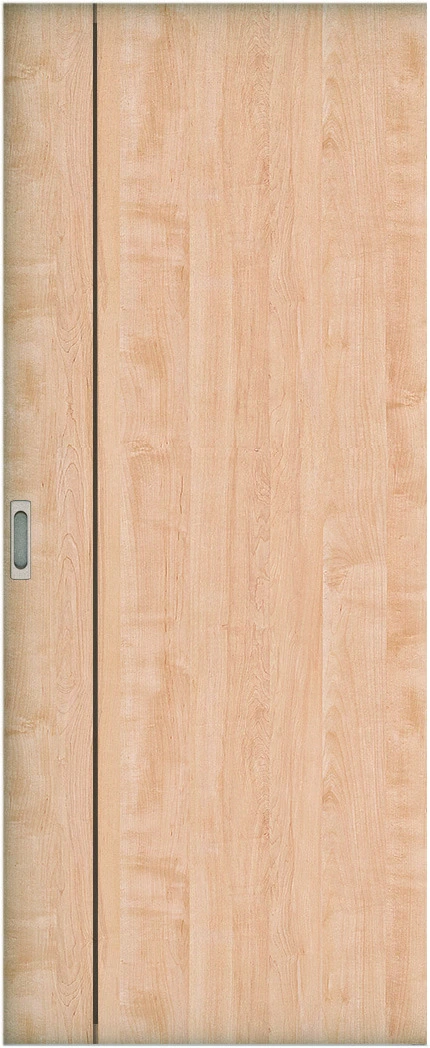 リビングドア　ハピア　引戸・片引　扉　Ｂ１デザイン　７２１．５幅　２０００高　〈ミルベージュ〉　左右兼用　錠なし　ラクラクローズ付