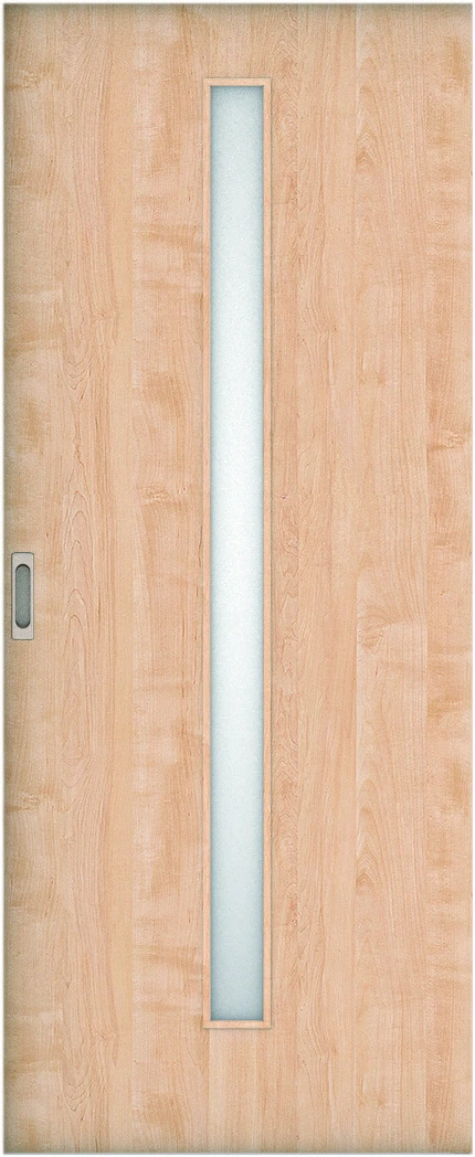 リビングドア　ハピア　引戸・片引　扉　Ｃ４デザイン　７２１．５幅　２０００高　〈ミルベージュ〉　左右兼用　錠なし　ラクラクローズ付