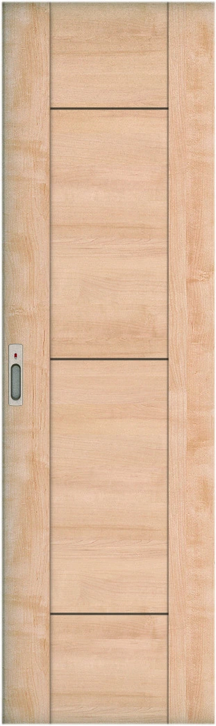 リビングドア　ハピア　引戸・片引　扉　Ｂ９デザイン　６５４幅　２０００高　〈ミルベージュ〉　左右兼用　錠付　ラクラクローズ付