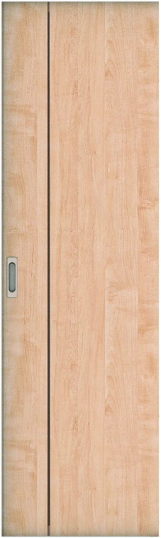 リビングドア　ハピア　引戸・片引　扉　Ｂ１デザイン　６５４幅　２０００高　〈ミルベージュ〉　左右兼用　錠なし　ラクラクローズ付